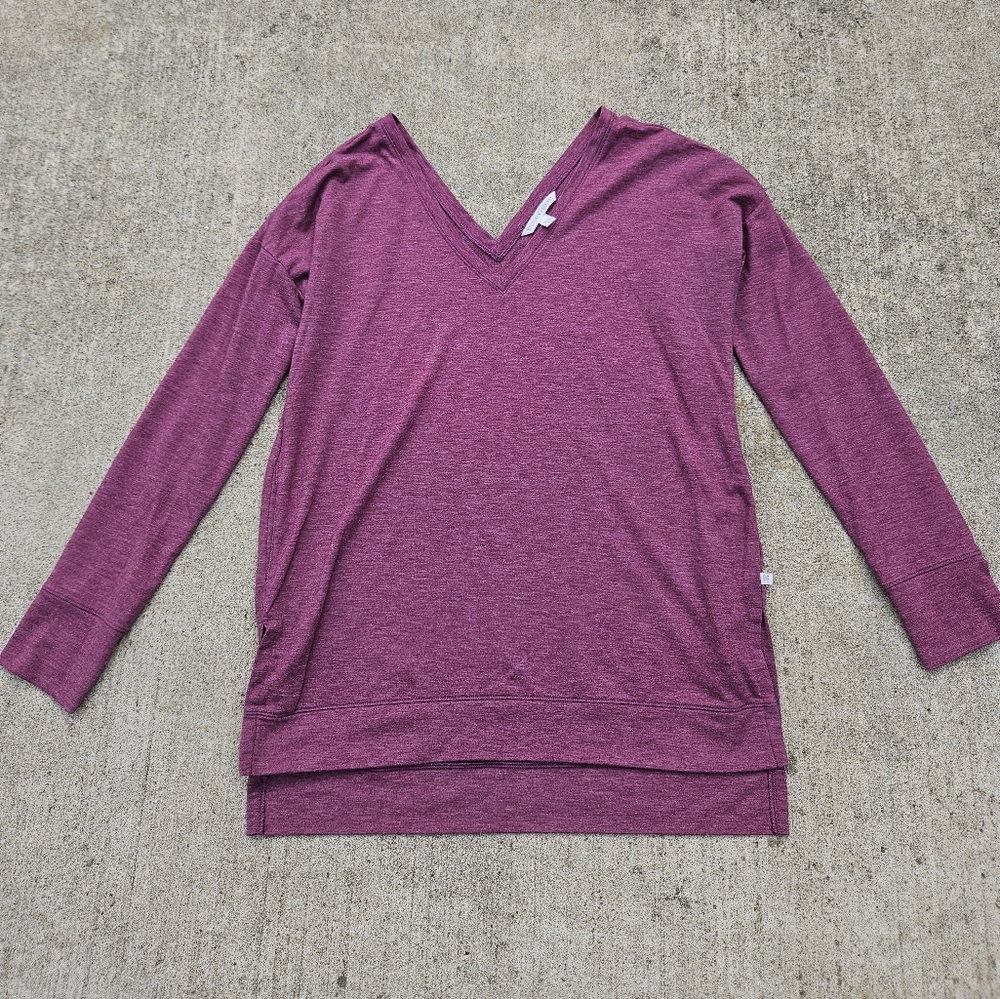 Victoria’s Secret Pink Soft workout exercise Shirt with pockets small